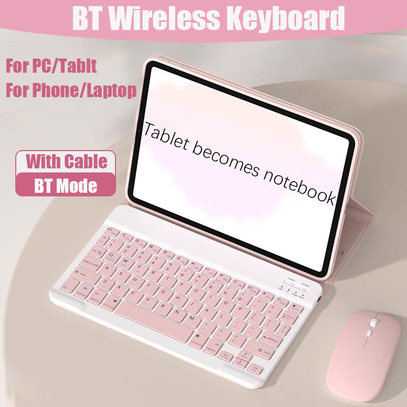Android Tablet Gaming Accessories - Wireless Keyboard Bluetooth-compatible Keyboard For Android