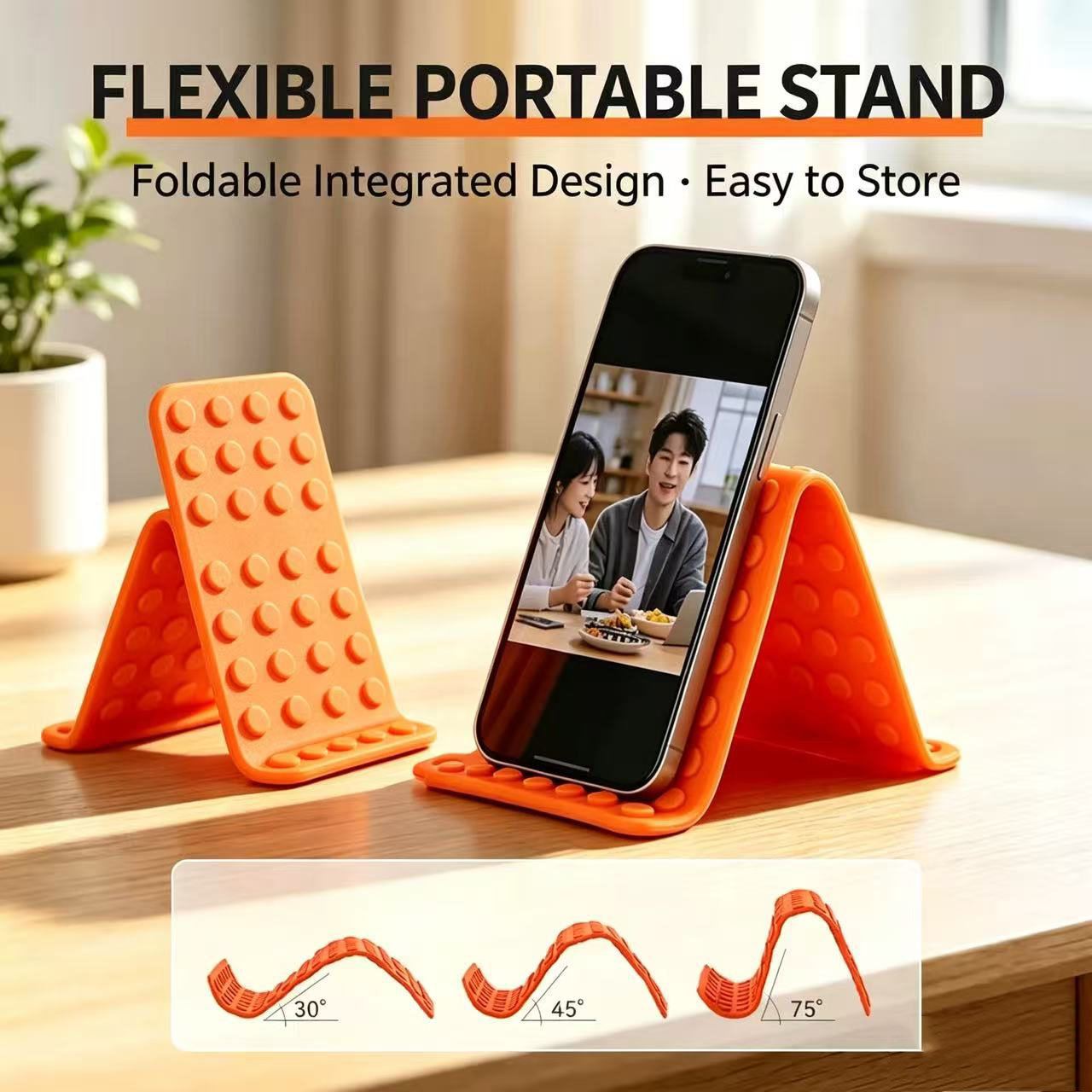 Tablet Holder Accessories - Portable Universal Phone Stand Angle Adjustable