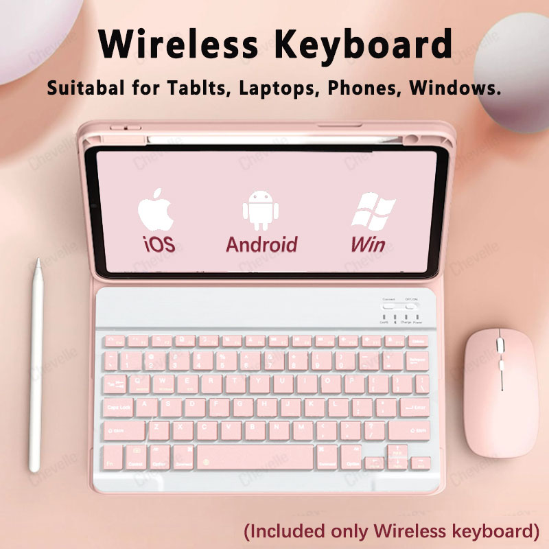Doogee Tablet Accessories - Wireless Bluetooth-compatible Keyboard For Android iOS