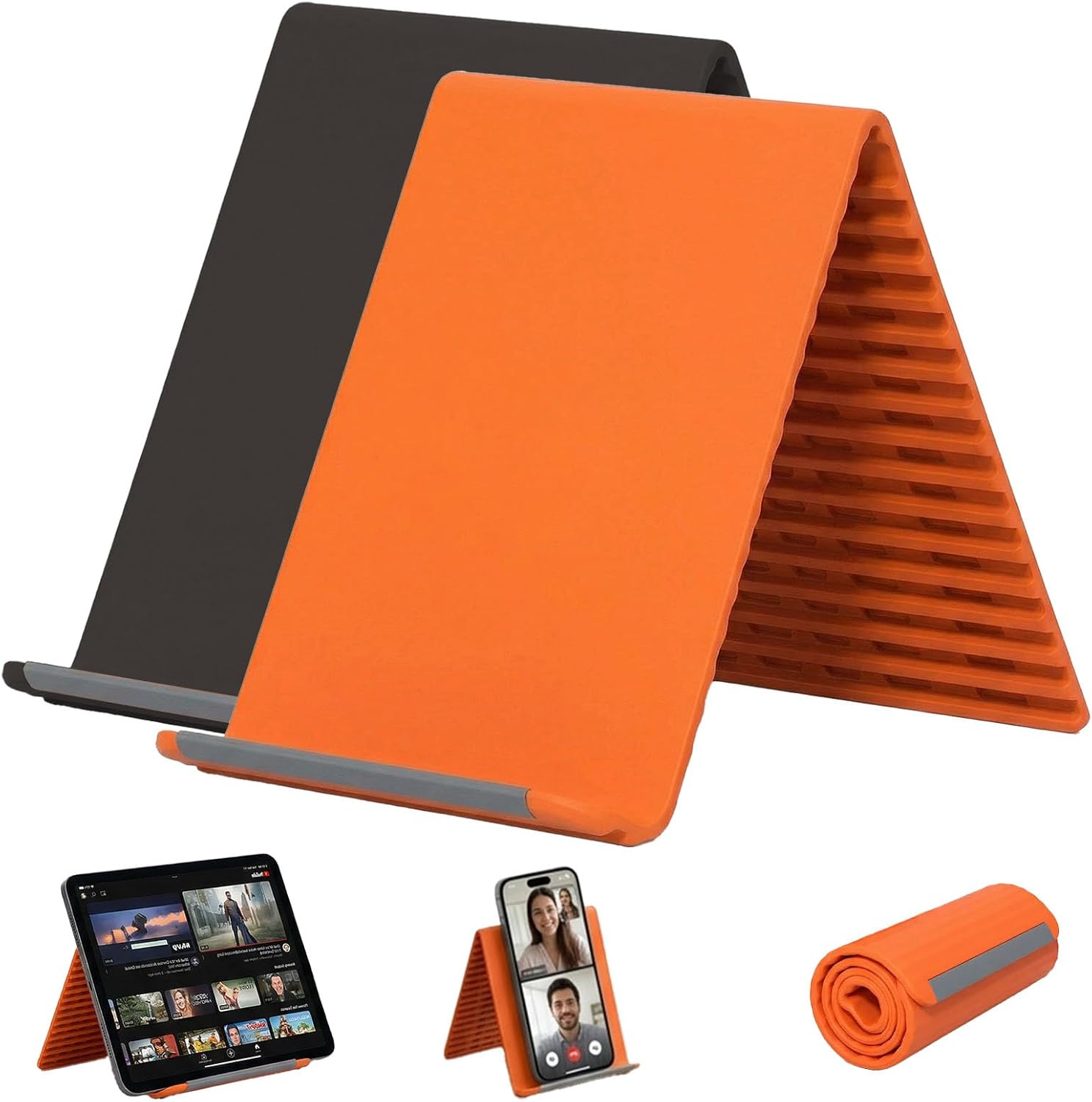 Tablet Holder Accessories - Portable Silicone Mobile Phone Holder Lazy
