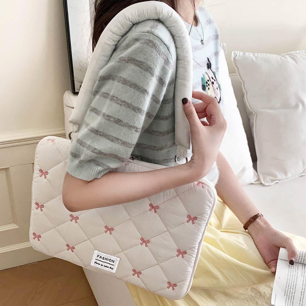 6inch Cartoon Plush Bow Pink L - Tablet Sleeves & Cases Ipad Accessories 评论和价格