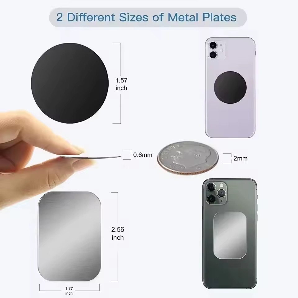 5/10pcs Magnetic Metal Plate D - Tablet Car Mount 评论和价格