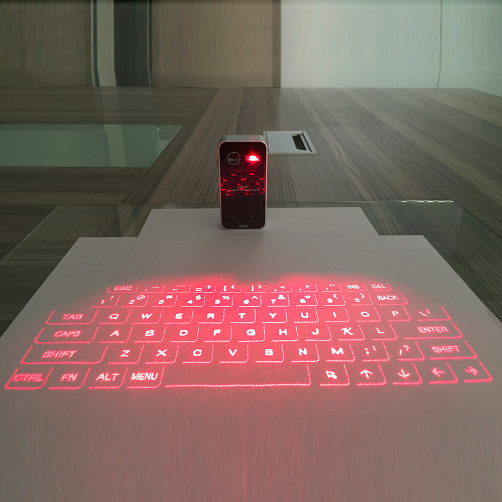 Portable Wireless Laser Keyboa - Android Tablet Gaming Accessories 评论和价格