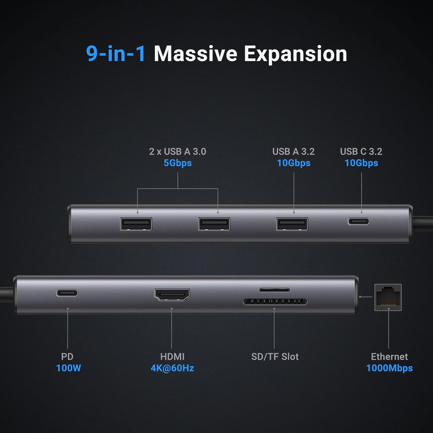 UGREEN Revodok Pro 109 USB C H - Usb Hub Type C 评论和价格