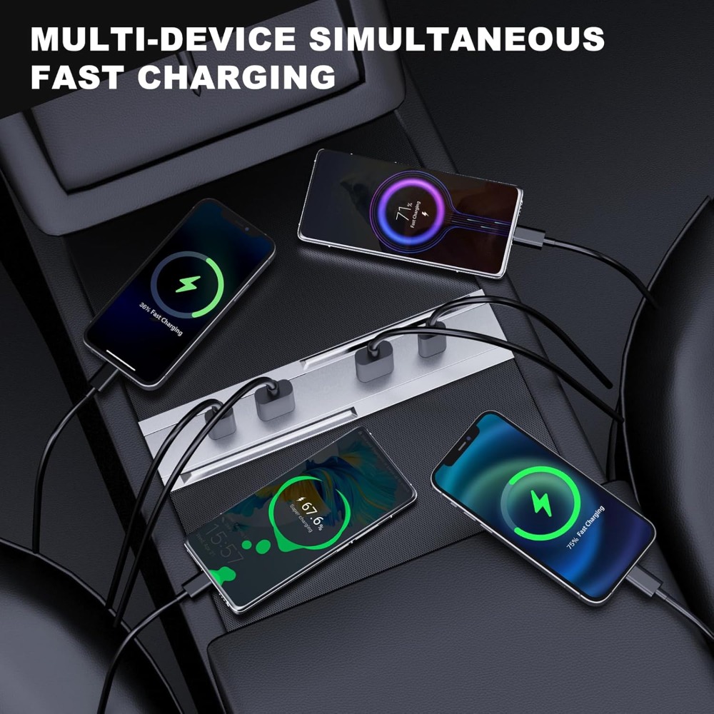 Interior Accessory For Tesla M - Usb Hub Type C 评论和价格