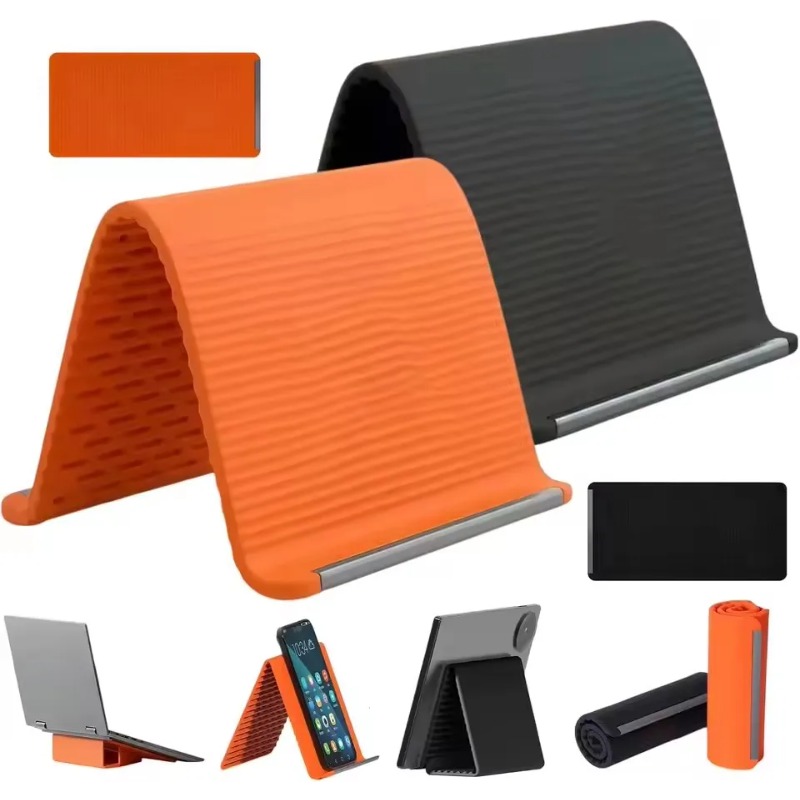 Flexible Foldable Silicone Pho - Tablet Holder Accessories 评论和价格