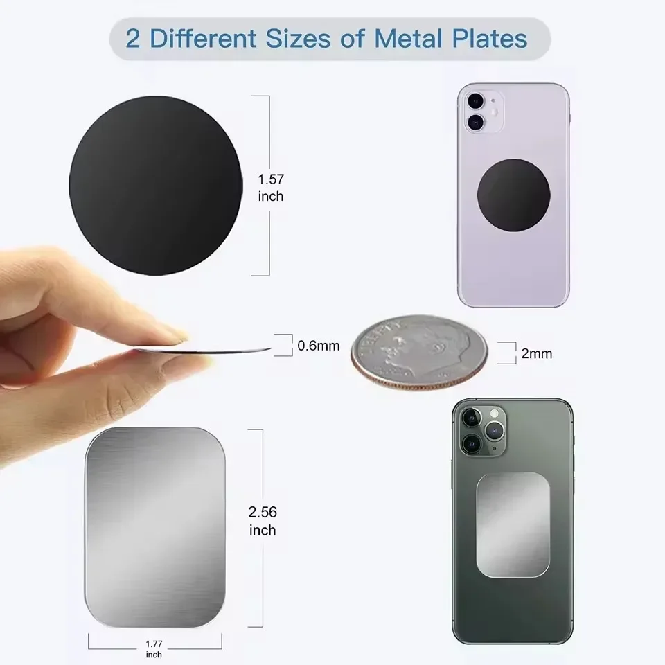 5/10pcs Magnetic Metal Plate D - Tablet Car Mount 评论和价格