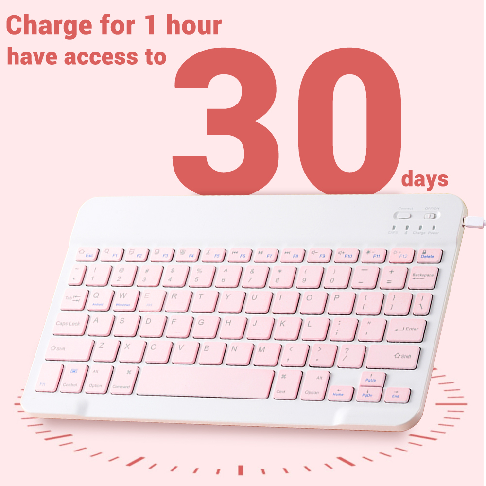 Mini Wireless Keyboard Bluetoo - Doogee Tablet Accessories 评论和价格