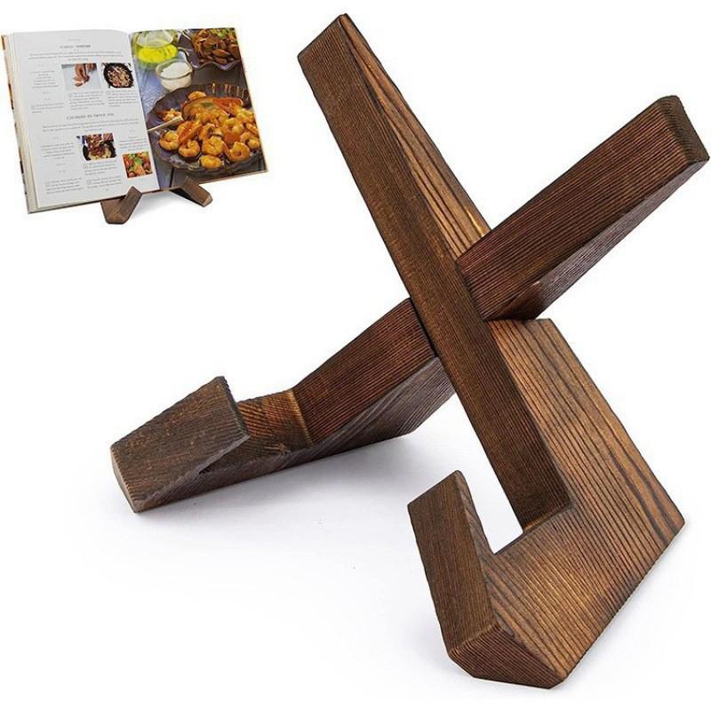 Wooden Document Stand with Adj - Tablet Reading Accessories 评论和价格