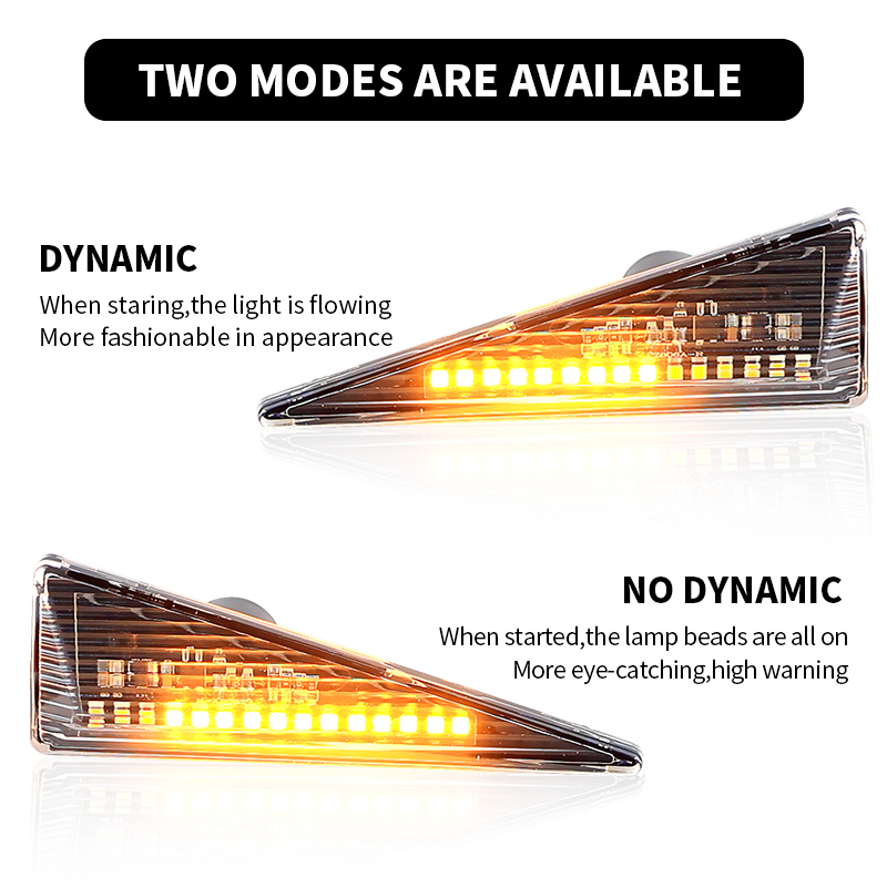 2PCS LED Turn Signal Side Mark - Tablet Accessories Aesthetic 评论和价格