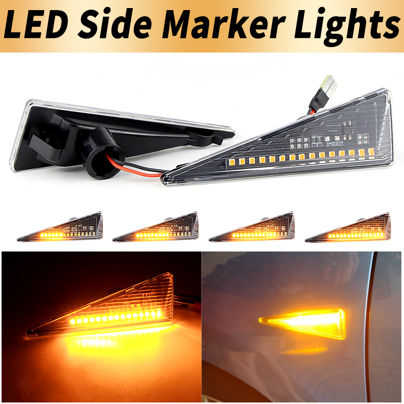 2PCS LED Turn Signal Side Mark - Tablet Accessories Aesthetic 评论和价格