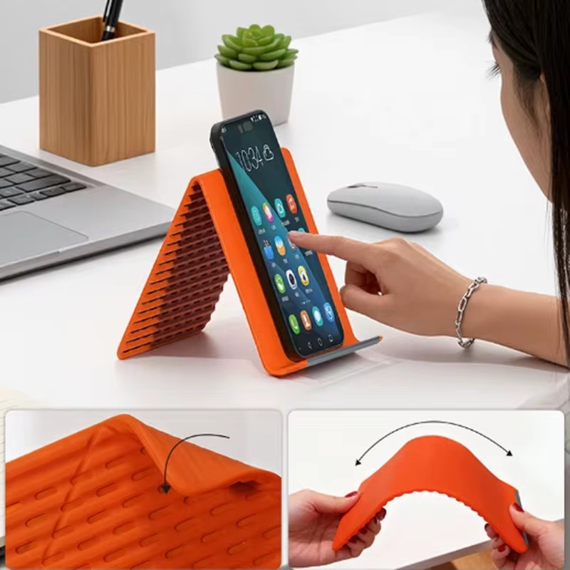 Portable Silicone Mobile Phone - Tablet Holder Accessories 评论和价格