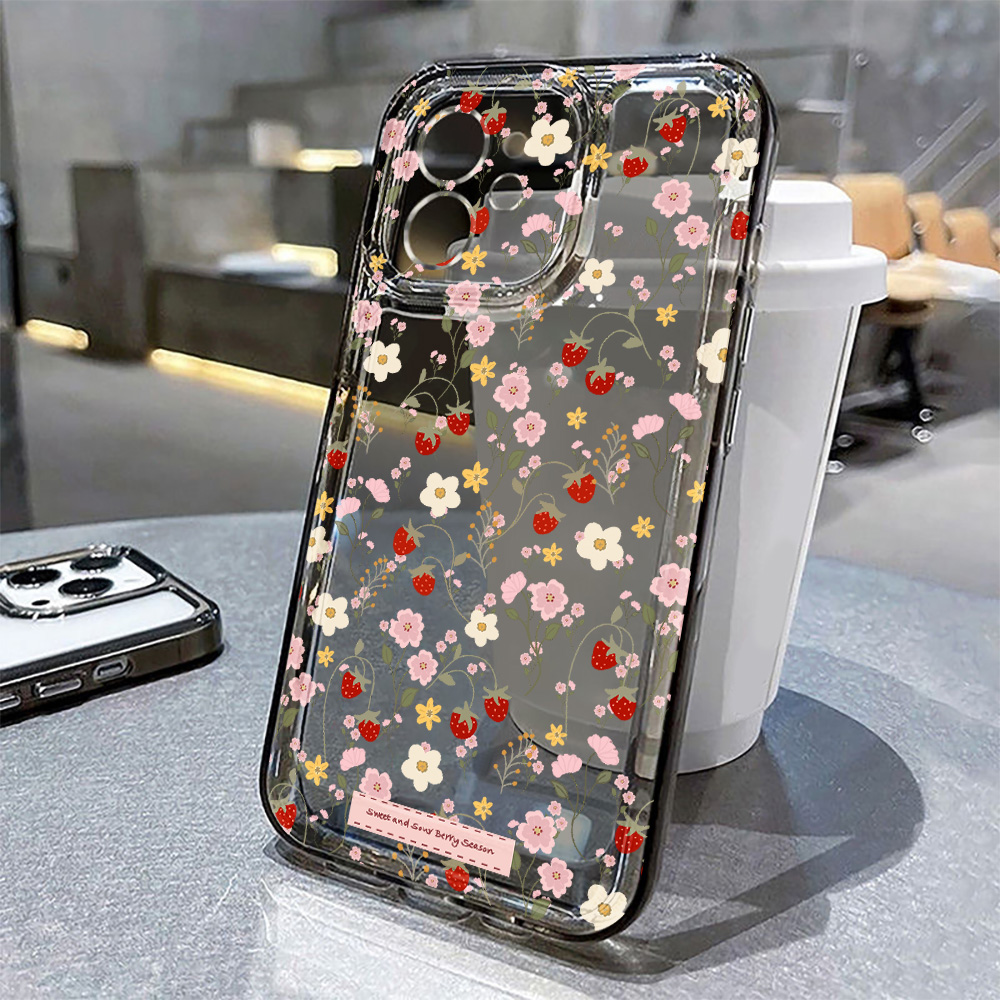 Aesthetic Floral Case For iPho - Tablet Accessories Aesthetic 评论和价格