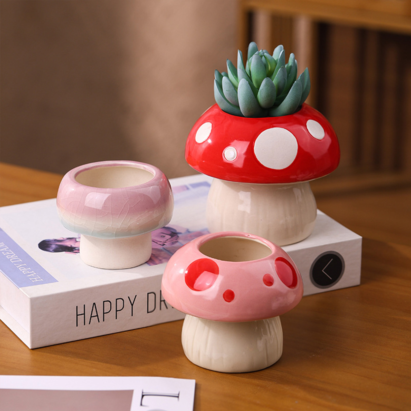 Creative Ceramic Vase Cute Mus - Tablet Reading Accessories 评论和价格