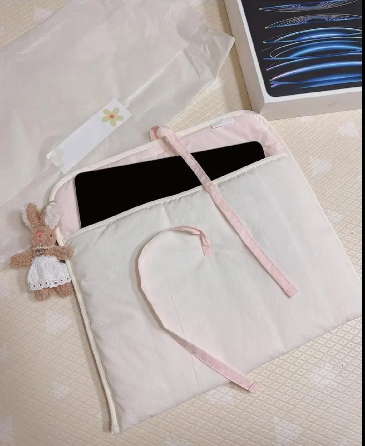 Pink Balletcore Padded IPad Sl - Tablet Sleeves & Cases Ipad Accessories 评论和价格
