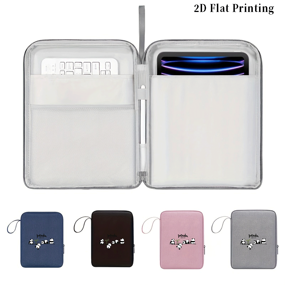 Panda Print Tablet Sleeve Bag  - Doogee Tablet Accessories 评论和价格